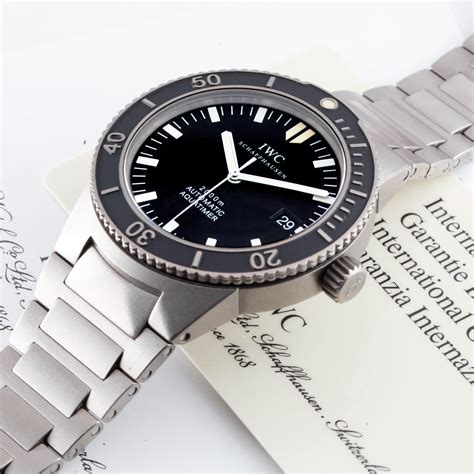 iwc aquatimer 2000 opinioni|iwc aquatimer 2000 titanium 3536.